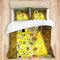 LASINSU Bettwäsche Set,Klimt inspirierte Batikmalerei der abstrakten Kunst aufgrund Gustav Klimt Entwurfs,1 Bettbezug 135x200cm+2 Kopfkissenbezug 50x80cm