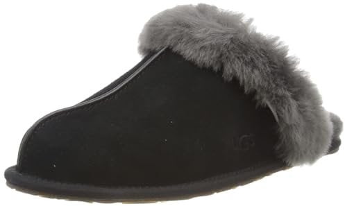 UGG Damen Scuffette Ii Slipper, Black Grey, 38 EU