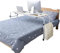 Greensen Over Bed Table, Adjustable Over Bed with Wheels, Computer Workstation Overbed Table Chair Table, Mobile Overbed Computer Table