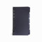 21,6 cm/15,2 cm Kunststoff A5/A6 6-holes Cover rund Ring View Binder Datei Ordner für lose Leaf Tabelle Protectors Binder (Divider Horizontal Black Paper, A6/17cm*10cm/6 Inch)