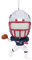 Hallmark NFL New England Patriots Bouncing Buddy Weihnachtsschmuck, Kunststoff