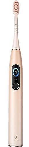 Oclean X Pro, Smart Sonic, elektrische Schallzahnbürste, 3 Putzprogramme mit Weißning, kabelloses Schnellladen für 30-Tage-Nutzung, Anti-Schimmel Design, Wasserdicht nach IPX7 – Pink