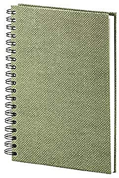 Rössler 1874452678 - S.O.H.O. Notizbuch A5+, 172 x 245 mm, 180 Blatt, Special Line, Sage, 1 Stück