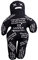 BLESSUME Magische Voodoo Puppe mit 6 Pins Witziges Geschenk Halloween Zubehör (Schwarz)