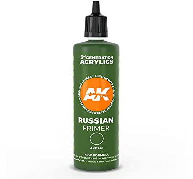 AK AK11246 Russian green Surface Primer (100ml) 3GEN