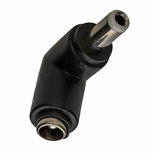 kenable 5,5 x 2,5 mm rechtwinkliger Adapter DC Power Buchse auf Stecker für CCTV [5,5 mm x 2,5 mm]