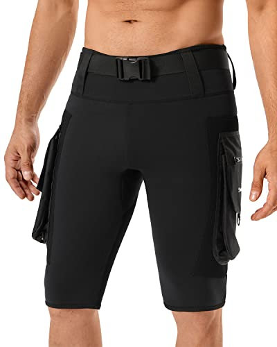 Seaskin 2,5 mm Tauchshorts für Herren mit Tasche