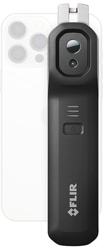 FLIR ONE EDGE PRO - Bluetooth-Wärmebildkamera für Smartphones. Hohe Auflösung (160 x 120), kabellose Verbindung und kompatibel mit allen iOS- und Android-Geräten