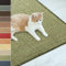 Floordirekt Sisal Fußmatte Teppich Vorleger Kratzteppich Katzenmöbel Kratzmatte Sisalmatte, widerstandsfähig & in vielen Farben und Größen erhältlich (160 x 200 cm, Grün)