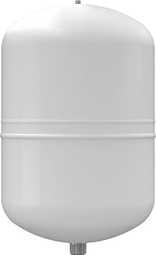 delphisXpert Ausdehnungsgefäß für Heizungsanlagen 1,5/6 Bar - 70Grad - Weiß - Für geschlossene Kreislauf- und Heizungs-Klimasysteme und Kühlsysteme (50 Liter)