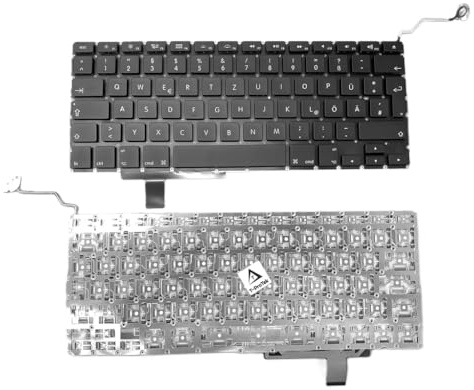 T-ProTek DE - Tastatur Keyboard ohne Beleuchtung kompatibel für MacBook Pro 17 Mid 2011 A1297