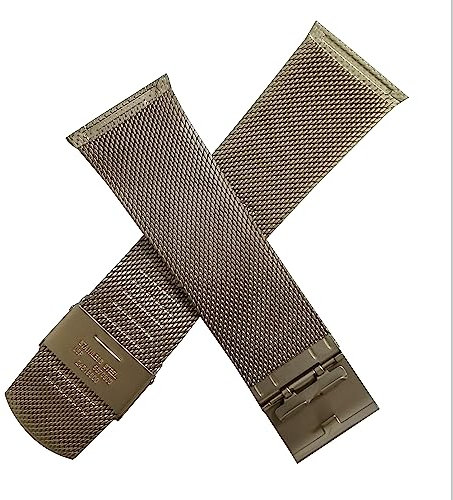 NZZXTO Replacement Watch Band for Skagen Unisex Watch with Screw 28mm (hole spacing 15MM) （28mm Light Gray