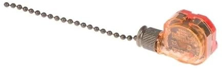 1 interruptor de ventilador de techo de 3 velocidades y 4 cables con cuerda para accesorios de bricolaje