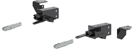 CURT 70147 Custom Tow Bar Base Plate Brackets for Dinghy Towing, Compatible with Select Bronco