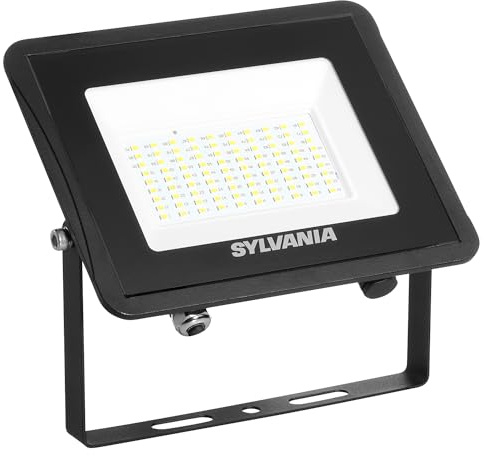 SYLVANIA LED Strahler Außen 58W | IP65 Wasserdicht | 7000 Lumen | 4000K Neutralweiß | Scheinwerfer, Fluter, Gartenstrahler, Aussenleuchte