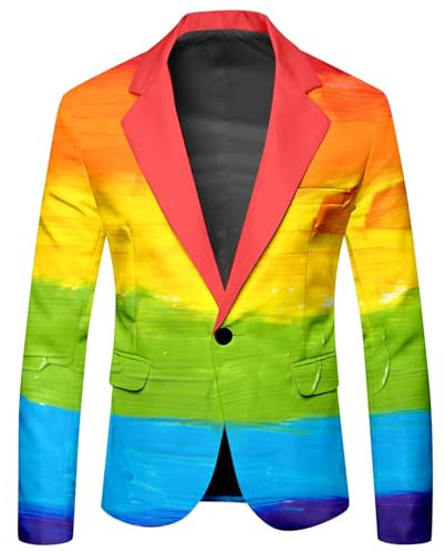 SKTIISN housecoats for women uk men's 3d sequin suit printed pocket lapel button up suit suit style pink blazer mens work jacket womens boiler suit waterproof coat womens tweed blazer women mens