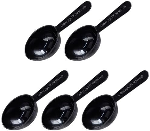 5 Pieces Plastic Measuring Spoons, Baking Spoons, Coffee Powder Measuring Spoons, Mixing Spoons, Mini Measuring Spoons, Kitchen Utensils