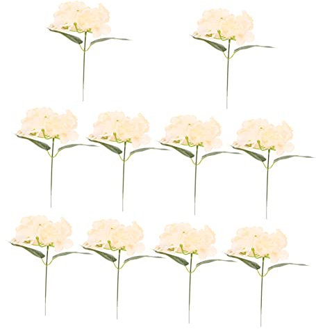 KITANDOVE Künstliche Hortensien-blumensträuße Zarte Kunstblumen Dekoration Für Hochzeit Party Zuhause