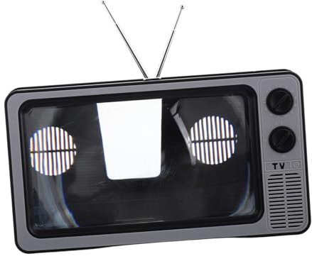 POPETPOP Bildschirmlupe des Telefons Film retro Handy, Mobiltelefon vergrößen Smartphone-Bildschirmlupe mobile Bildschirmlupe Handy-Bildschirmverstärker Plastik Grey