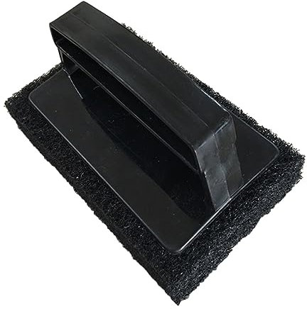 Schwammpinsel mit Griff, Schwarz, für Badewanne und Tub