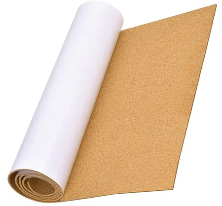 ZUNOXAZ Korkrolle Selbstklebend für Pinnwände Diy-projekte Bastelarbeiten Wanddekoration Büro Zuhause Schule