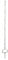 Weidezaunpfahl Kunststoffpfahl Steigbügel 156cm 8 Bandösen 8 Seilösen mit Stahlnagel (10er Pack)