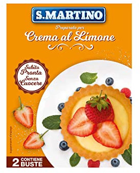 S.Martino - Crema al Limone Senza Glutine - Astuccio 140G - [confezione da 2]