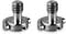 ChromLives 1/4'' D-Ring Camera Quick Release Screw Tripod Screw Adapter Connecter DSLR Camera Rig Accessories- 2 Pack