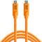 Tether Tools TetherPro Datenkabel für USB-C an USB-C - 4,6m/orange