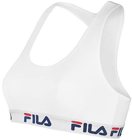 Fila Fu6042 Soutien-gorge Femme Bra, Blanco (White), M Mujer