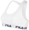 Fila Fu6042 Soutien-gorge Femme Bra, Blanco (White), M Mujer