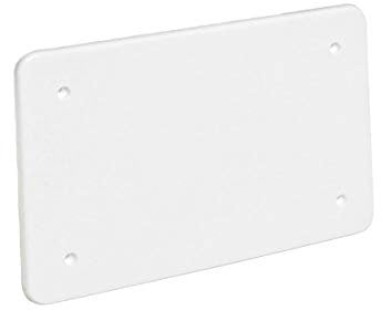 1 Pezzo Coperchio Per Cassetta Di Derivazione Con Viti 153X98mm