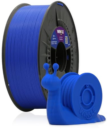 WINKLE PLA HD Filament 2.85mm Pazifikblau, 1kg Spule, 3D Drucker Filament Kompatibel mit FDM Druckern, 3D-Druckmaterialien, Maßgenauigkeit +/- 0.05mm, Bioabbaubar Leicht zu Bedrucken