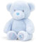 tachi Mittel großes Plüschtier Bärchen blau, Baby Kuscheltier 20 cm, Stofftier Teddy sitzend