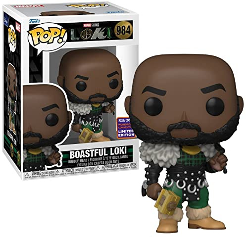 Funko Pop! Marvel: Loki - Boastful Loki - Vinyl-Sammelfigur - Geschenkidee - Offizielle Handelswaren - Spielzeug Für Kinder und Erwachsene - TV Fans - Modellfigur Für Sammler und Display
