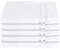 Schiesser Frottier Waschhandschuh Milano im 5er Set | 100% Baumwolle aus nachhaltiger Produktion | weich, saugstark, farbecht | 16x22cm | Weiß