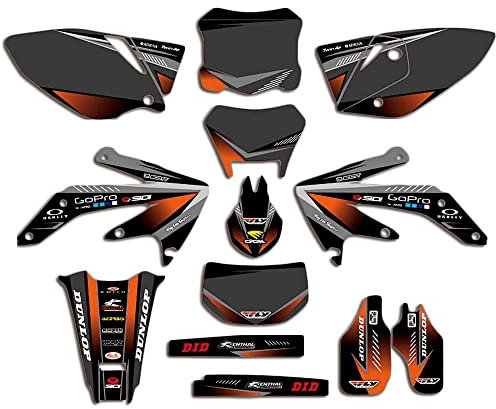 ENARUI Adesivi Grafiche Compatibili con Honda CRF450X CRF 450X 2005 2006 2007 2008 2009 2010 2011 2012 2013 2014 2015 2016