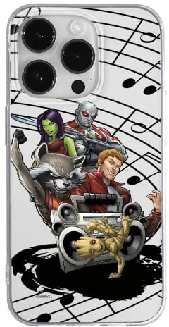 ERT GROUP mobile phone case for Apple Iphone 14 PRO original and officially Licensed Marvel pattern Guardians of the Galaxy 016 adapted to the shape of the mobile phone, partially transparent