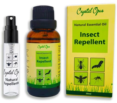 Makes 6 Litres of Insect & Bug Repellent Spray. Home, Garden, Plants, Flowers & Crops. Tried & Trusted Humane Natural Blend of Eucalyptus, Peppermint, Rosemary, Thyme, Citronella, Sage & Lavender Oil.
