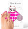 Original Miss Sophie Pedi Wraps I Hot Pink Pedicure I 27 ultra-dünne Nagellack-Streifen einfarbig I Für Fußnägel I Hält auf Natur- sowie lackierten, Acryl-, Gel- & Shellac-Nägeln