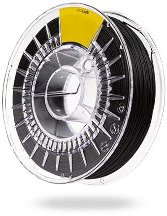 colorFabb Tpu 95a Schwarz 3D-Druckerfilament, 2,85mm Durchmesser, 700g Spule, Flexibel und langlebig, Shore-Härte 95A, Hervorragende Schichthaftung