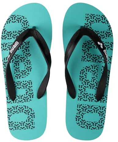 ARENA Herren Badeschuhe Pantoletten Zehentrenner Poolsandalen Badesandale Hook, Farbe:Türkis, Artikel:-402 Water, Schuhgröße:EUR 44
