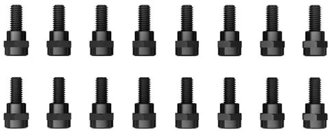 Syncros Pedals Pins für Squamish IV Flat Pedal schwarz (16 Stück)