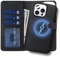 TYPEDX For iPhone 16 Wallet Case, 2-in-1 Detachable, Shockproof Protective Leather Flip Folio Book Cover, Card Slots Stand Feature Magnetic Closure Compatible with MagSafe Wireless Charging (Black)