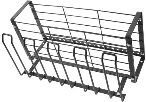 Warmhm Tool Storage Rack for Power Tools Drill Holder Wall Mount for Screwdrivers and Drills Shelf