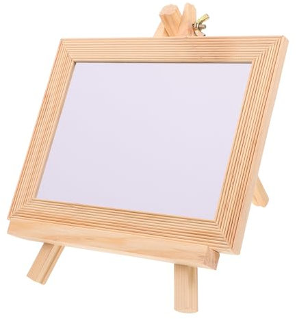 LAPYAPPE Junge Mädchen Maltafel Kompakte Kreidetafel Kleine Mehrzweck-kreidetafel Tischschreibtafel Maltafel Mit Ständer Als Nachrichtentafel Schreibtafel Tischtafel Werbetafel Memoboard