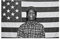 CSFWRUKL ASAP_Rocky Flag Black Singer Poster Dekorative Malerei Leinwand Wandkunst Wohnzimmer Poster Schlafzimmer Malerei,Wandkunst Bilddruck Moderne Familienzimmer Dekor 12x18inch(30x45cm)