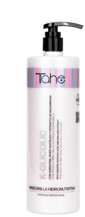 Tahe K-Glicolic Mascarilla capilar hidronutritiva post alisado con Ácido Glicólico y Queratina (1000 ml)