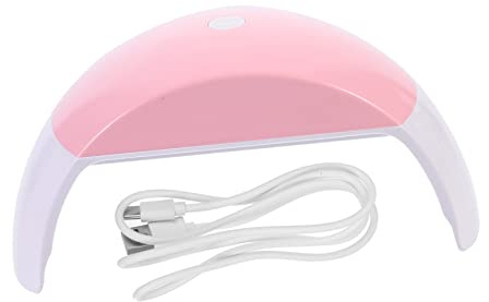 WOONEKY Nageltrocknerlampe 48w UV Lampe für Gel Nagellack mit Wiederverwendbarem Pp Material Stilvollem Rosa Design für Maniküre zu Hause und Nagelstudio