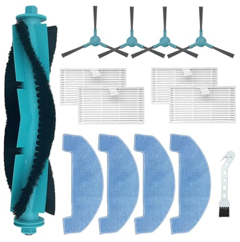 Ytaland, accessorio di ricambio per aspirapolvere robot Ultenic D10/T10 Lite, per Proscenic Q8/Q8 Max, per Dreame Mova E10/E20/E20 Plus, per Trouver E10/E20 Pro/E20 Plus, per BPMIO B15/B15 Plus